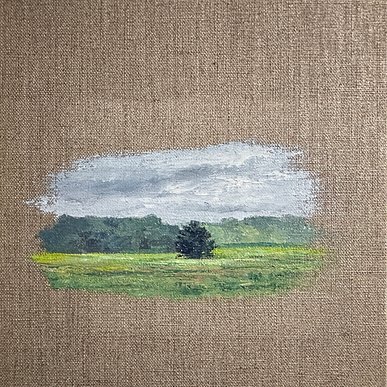 Hollett-Bazouzi_AloneintheRainII_oil_8x8_$175_2626