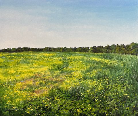 Hollett-Bazouzi_VA_ButtercupsOutsideofAshland_Oil_20x24_4439 smaller