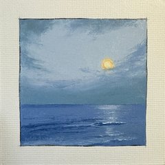 Virginia Beach Moonrise