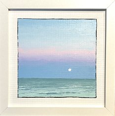 Hollett-Bazouzi_minimoon_VaBeachTwilightIII_8x8_oil_$250_framed_2617