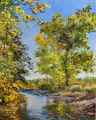 Hollett-Bazouzi_Luray_AutumnonPassRunLuray3_oiloncanvas_10x8_$450