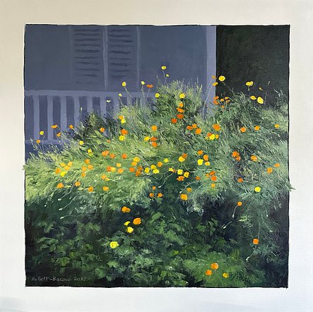 Hollett-Bazouzi_flowersWild2_WildFlowers4_oiloncanvas_24x24_$950_7120