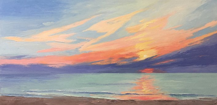Hollett-Bazouzi_SunsetNorthSea_giant